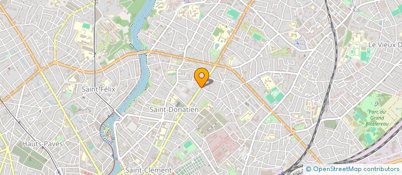 localisation de l'entreprise MONSIEUR GUY FRANC à NANTES