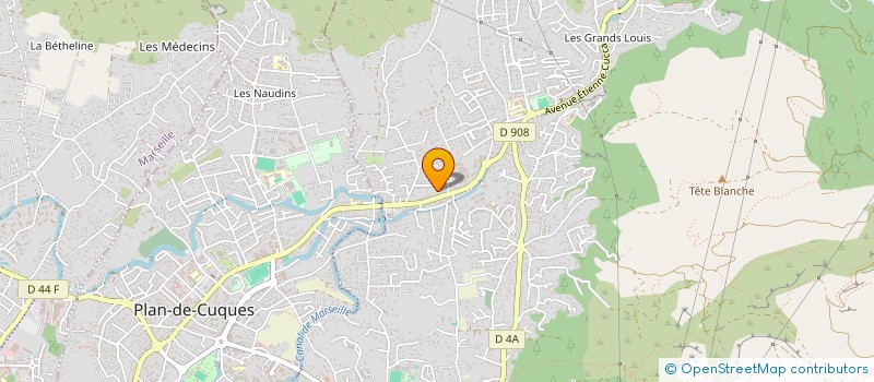 localisation de l'entreprise MONSIEUR GUY FRANCHI  ALLAUCH