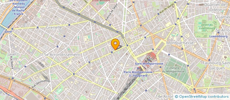 localisation de l'entreprise MONSIEUR GUY FRANCHINEAU  PARIS