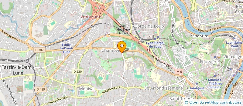 localisation de l'entreprise MONSIEUR GUY FRANCIS NOEL LACOUR  LYON