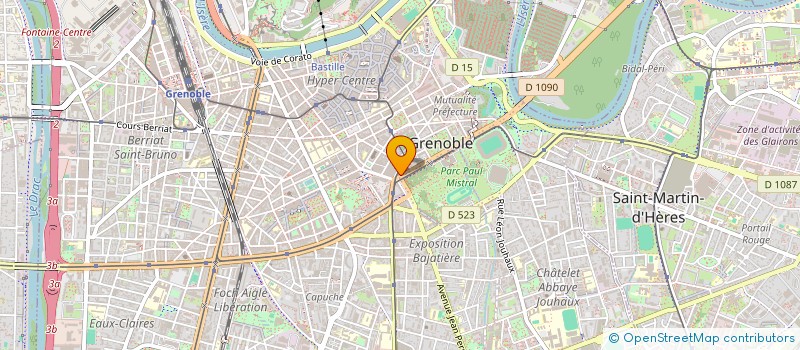 localisation de l'entreprise MONSIEUR GUY FRANCO à GRENOBLE