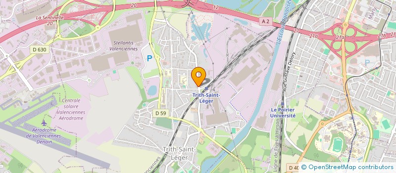 localisation de l'entreprise MONSIEUR GUY FRANCOIS  TRITH-SAINT-LEGER