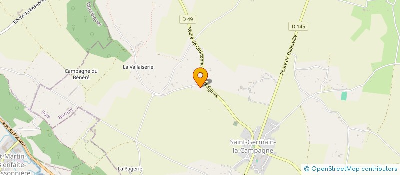 localisation de l'entreprise MONSIEUR GUY-FRANCOIS MIGNOT  SAINT-GERMAIN-LA-CAMPAGNE