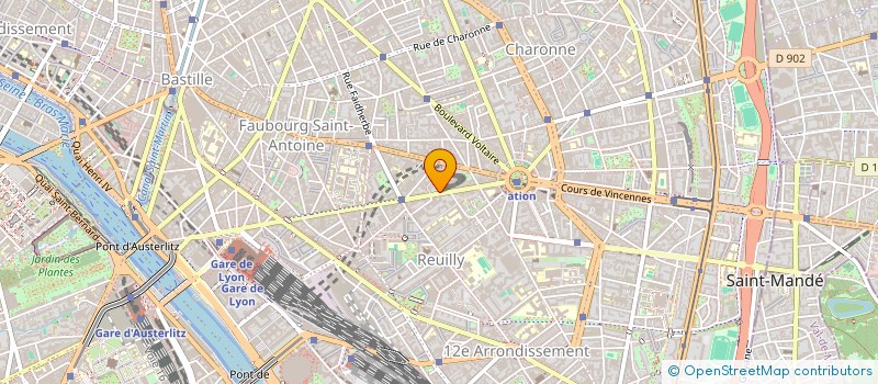 localisation de l'entreprise MONSIEUR GUY-FRANCOIS SAPHY DIT PERRET  PARIS