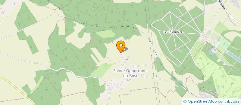 localisation de l'entreprise MONSIEUR GUY GAMBU  SAINTE-OPPORTUNE-DU-BOSC