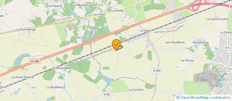 localisation de l'entreprise MONSIEUR GUY GARNIER  LANDERONDE