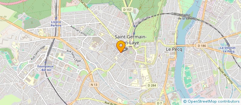 localisation de l'entreprise MONSIEUR GUY GASNIER à SAINT-GERMAIN-EN-LAYE