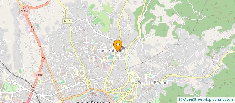 localisation de l'entreprise MONSIEUR GUY GATEAU à AIX-EN-PROVENCE