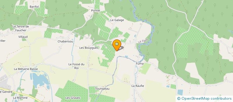 localisation de l'entreprise MONSIEUR GUY GAUDY  GINESTET