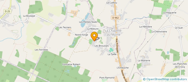 localisation de l'entreprise MONSIEUR GUY GAUQUELIN à ATHIS-VAL DE ROUVRE