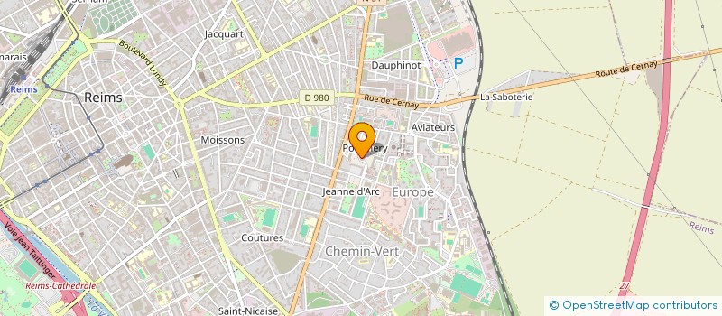 localisation de l'entreprise MONSIEUR GUY GAUTHIER GENSOUL  REIMS