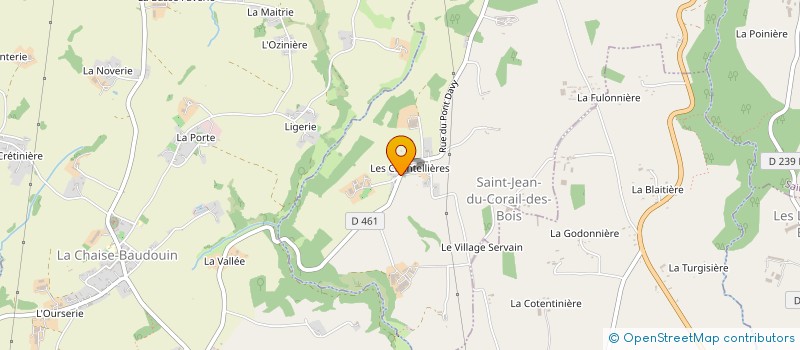 localisation de l'entreprise MONSIEUR GUY GAUTIER  SAINT-JEAN-DU-CORAIL-DES-BOIS