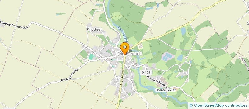 localisation de l'entreprise MONSIEUR GUY GAUTREAU à L'HERMENAULT