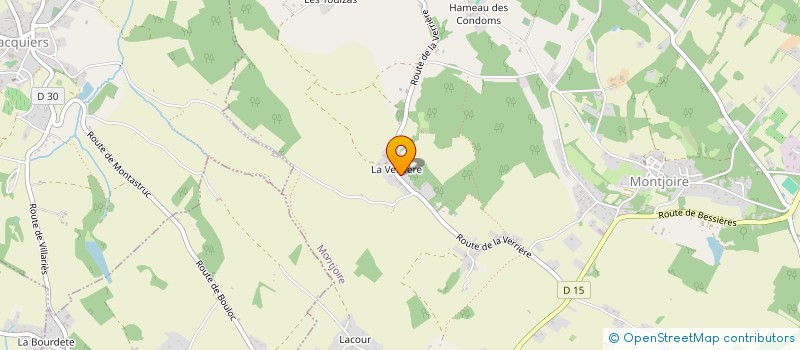 localisation de l'entreprise MONSIEUR GUY GAY  MONTJOIRE