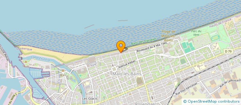 localisation de l'entreprise MONSIEUR GUY GELEYN à DUNKERQUE