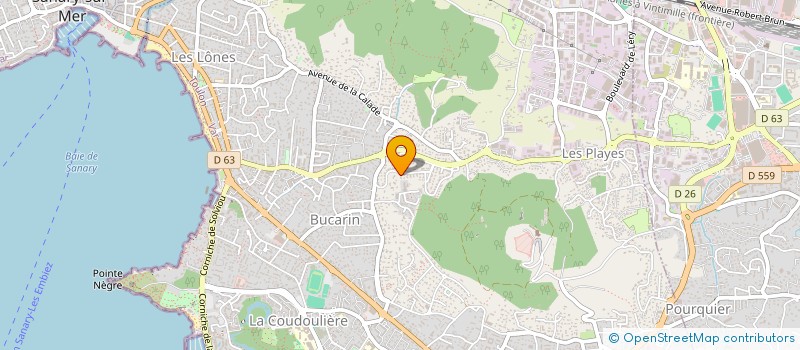 localisation de l'entreprise MONSIEUR GUY GENCEL à SIX FOURS LES PLAGES