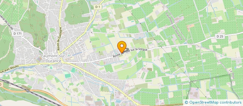 localisation de l'entreprise MONSIEUR GUY GENNA  CAUMONT-SUR-DURANCE