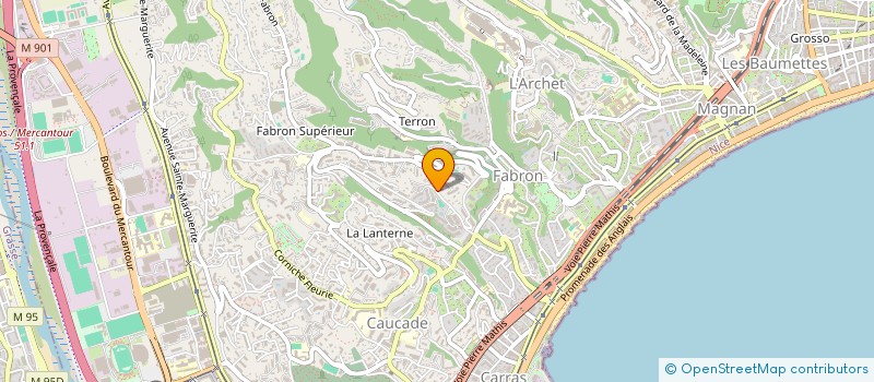 localisation de l'entreprise MONSIEUR GUY GENOUD à NICE