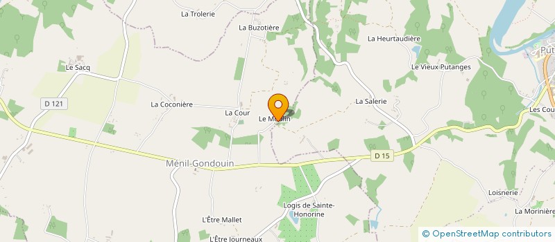 localisation de l'entreprise MONSIEUR GUY GESLIN à PUTANGES-LE-LAC