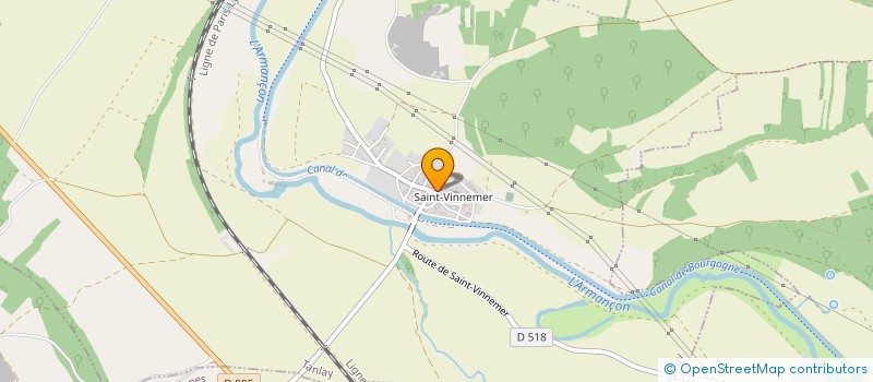 localisation de l'entreprise MONSIEUR GUY GIAUME à TANLAY