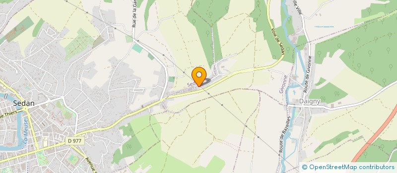 localisation de l'entreprise MONSIEUR GUY GIBOU  SEDAN