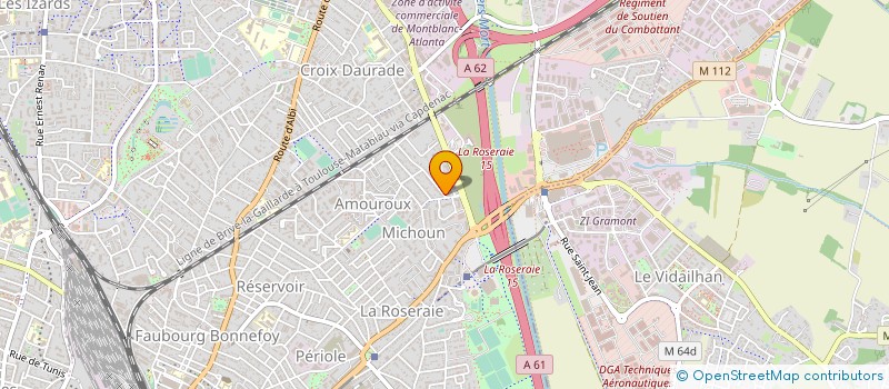 localisation de l'entreprise MONSIEUR GUY GILIBERT à TOULOUSE