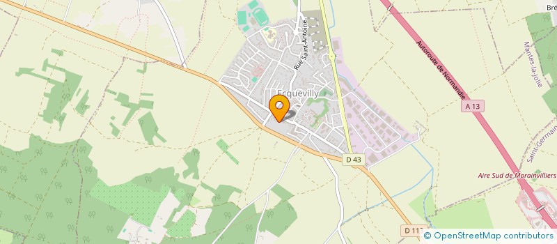localisation de l'entreprise MONSIEUR GUY GIQUELET à ECQUEVILLY