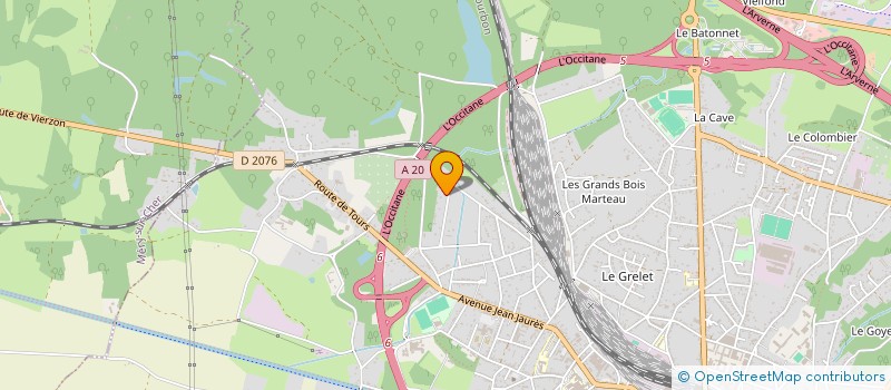 localisation de l'entreprise MONSIEUR GUY GIRARD  VIERZON