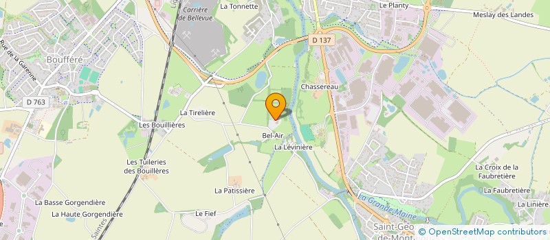 localisation de l'entreprise MONSIEUR GUY GIRARDEAU  MONTAIGU-VENDEE