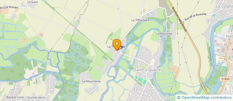 localisation de l'entreprise MONSIEUR GUY GIRAUDEAU à NIORT