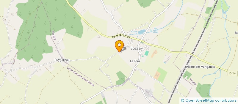 localisation de l'entreprise MONSIEUR GUY GIRAULT à SOSSAIS