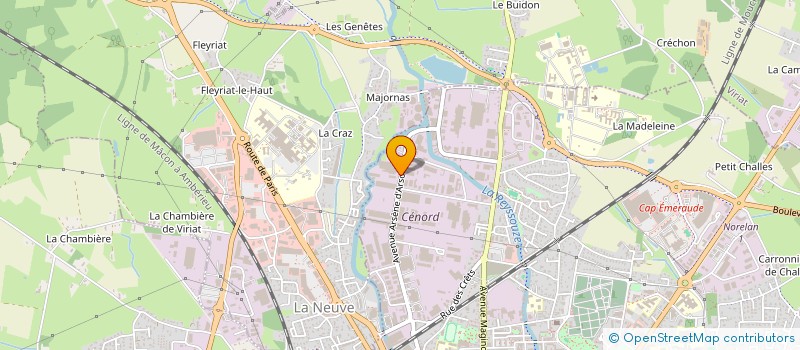 localisation de l'entreprise MONSIEUR GUY GIROD à BOURG-EN-BRESSE