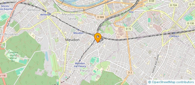 localisation de l'entreprise MONSIEUR GUY GNAZALO à MEUDON