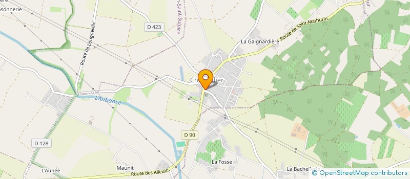 localisation de l'entreprise MONSIEUR GUY GODARD à BRISSAC LOIRE AUBANCE