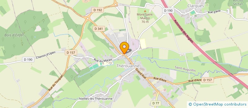 localisation de l'entreprise MONSIEUR GUY GODART  BELLINGHEM