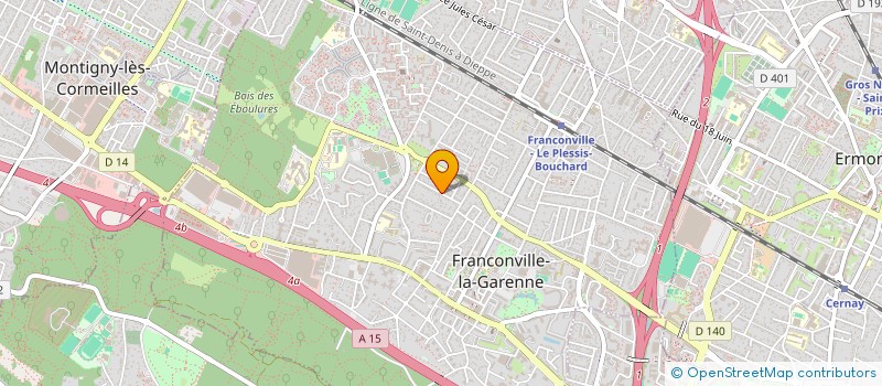 localisation de l'entreprise MONSIEUR GUY GODEROUT à FRANCONVILLE