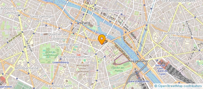 localisation de l'entreprise MONSIEUR GUY GOURAIGE  PARIS