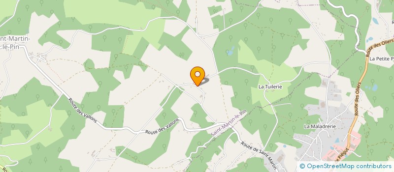 localisation de l'entreprise MONSIEUR GUY GOURSAUD  TEYJAT