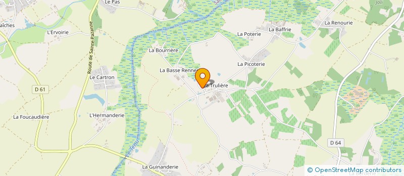 localisation de l'entreprise MONSIEUR GUY GRAVOUIL à SAINT-MARS-DE-COUTAIS