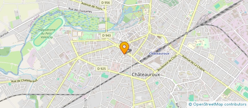 localisation de l'entreprise MONSIEUR GUY GREGOIRE à CHATEAUROUX