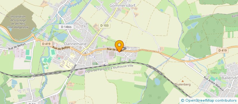 localisation de l'entreprise MONSIEUR GUY GREINER  MONTREUX-VIEUX