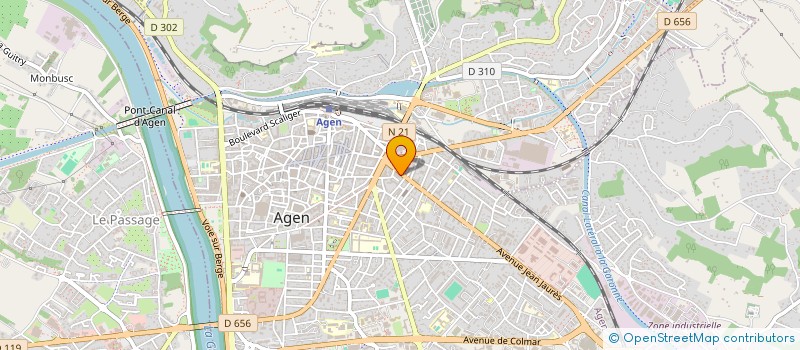 localisation de l'entreprise MONSIEUR GUY GRELLAUD à AGEN