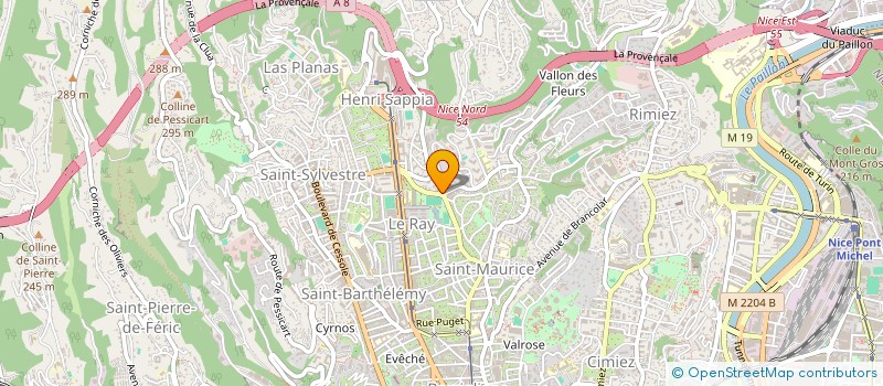 localisation de l'entreprise MONSIEUR GUY GREMY à NICE
