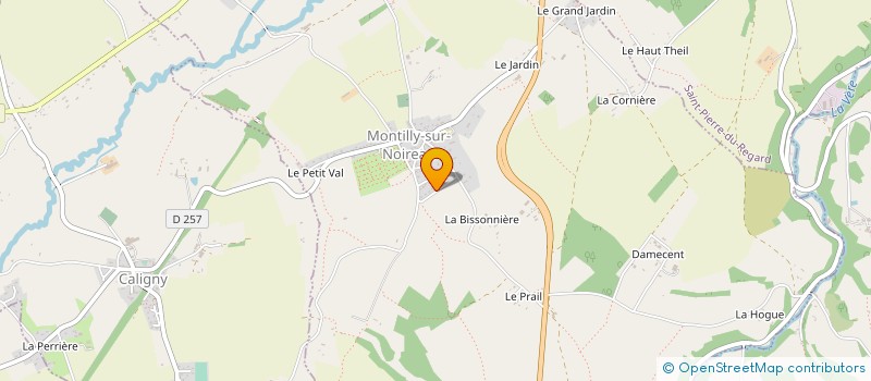 localisation de l'entreprise MONSIEUR GUY GUEDE à MONTILLY-SUR-NOIREAU