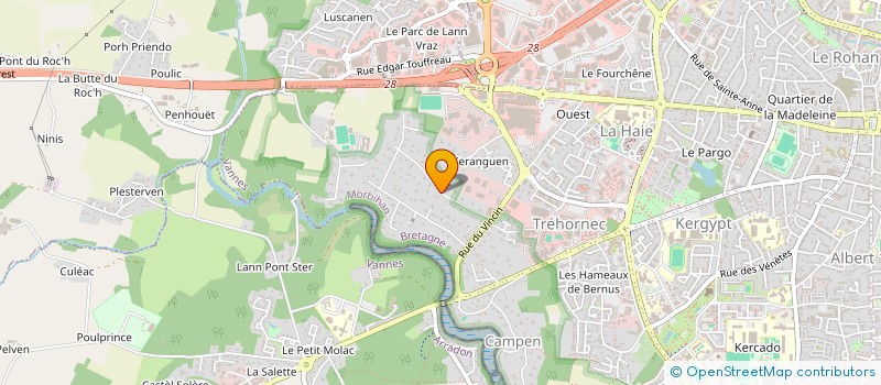 localisation de l'entreprise MONSIEUR GUY GUERIN à VANNES