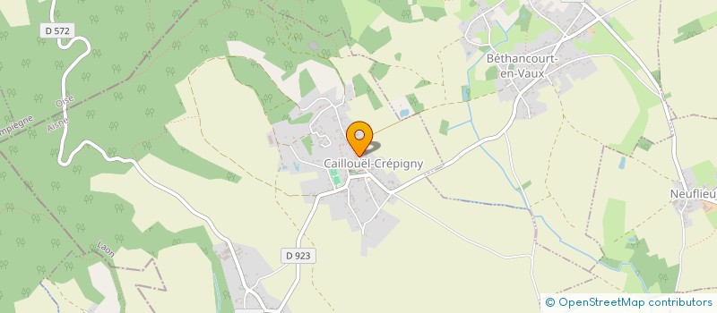 localisation de l'entreprise MONSIEUR GUY GUERREAU à CAILLOUEL-CREPIGNY
