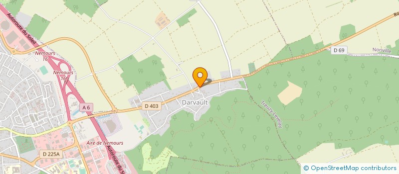 localisation de l'entreprise MONSIEUR GUY GUESPIN  DARVAULT