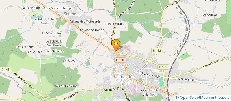 localisation de l'entreprise MONSIEUR GUY GUICHARD  MONTENDRE