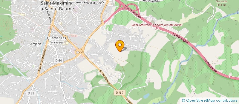 localisation de l'entreprise MONSIEUR GUY GUILLEMIN  SAINT-MAXIMIN-LA-SAINTE-BAUME