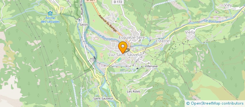 localisation de l'entreprise MONSIEUR GUY GUITTON  LUZ-SAINT-SAUVEUR